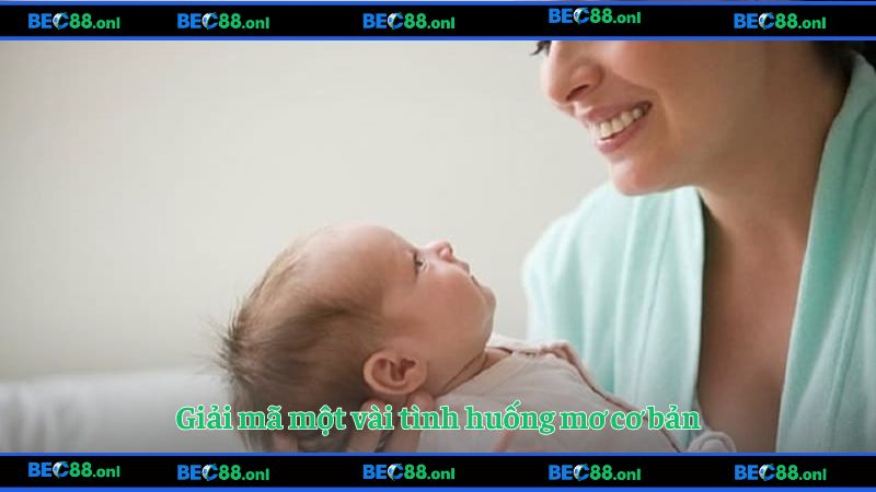 Giải mã một vài tình huống mơ cơ bản