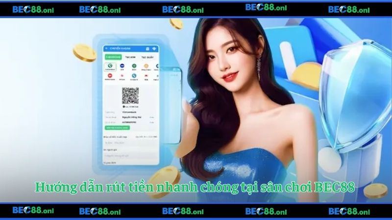 Hướng dẫn rút tiền nhanh chóng tại sân chơi BEC88 