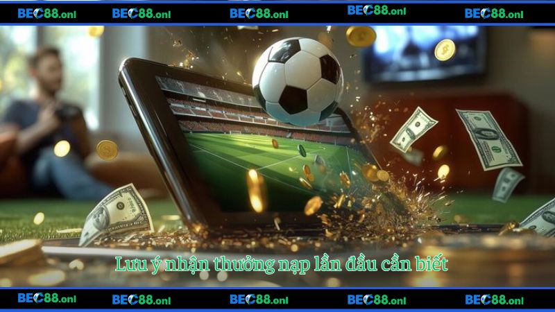 Lưu ý nhận thưởng nạp lần đầu cần biết