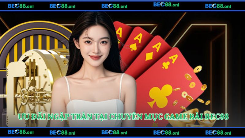 Ưu đãi ngập tràn tại chuyên mục game bài BEC88